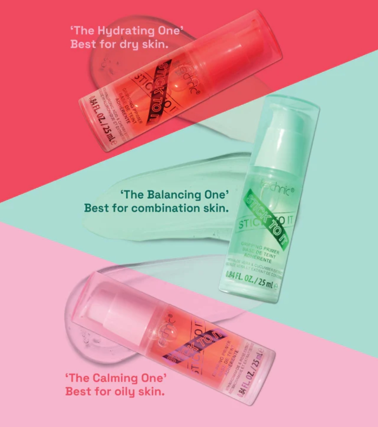 Technic Cosmetics - Primer de Maquiagem Stick to it - Pink