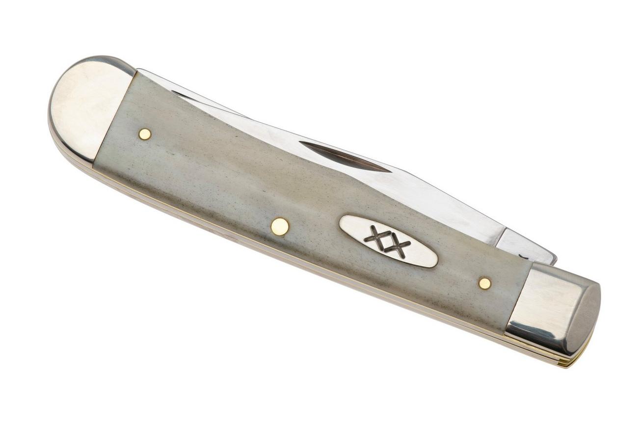 Case Trapper 13310 Smooth Natural Bone 6254 SS, zakmes