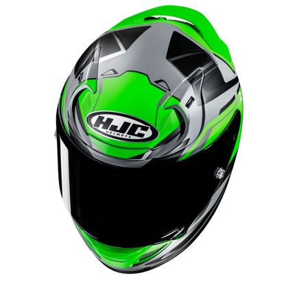 Casque Hjc RPHA 12 - BRELS - Noir / Vert