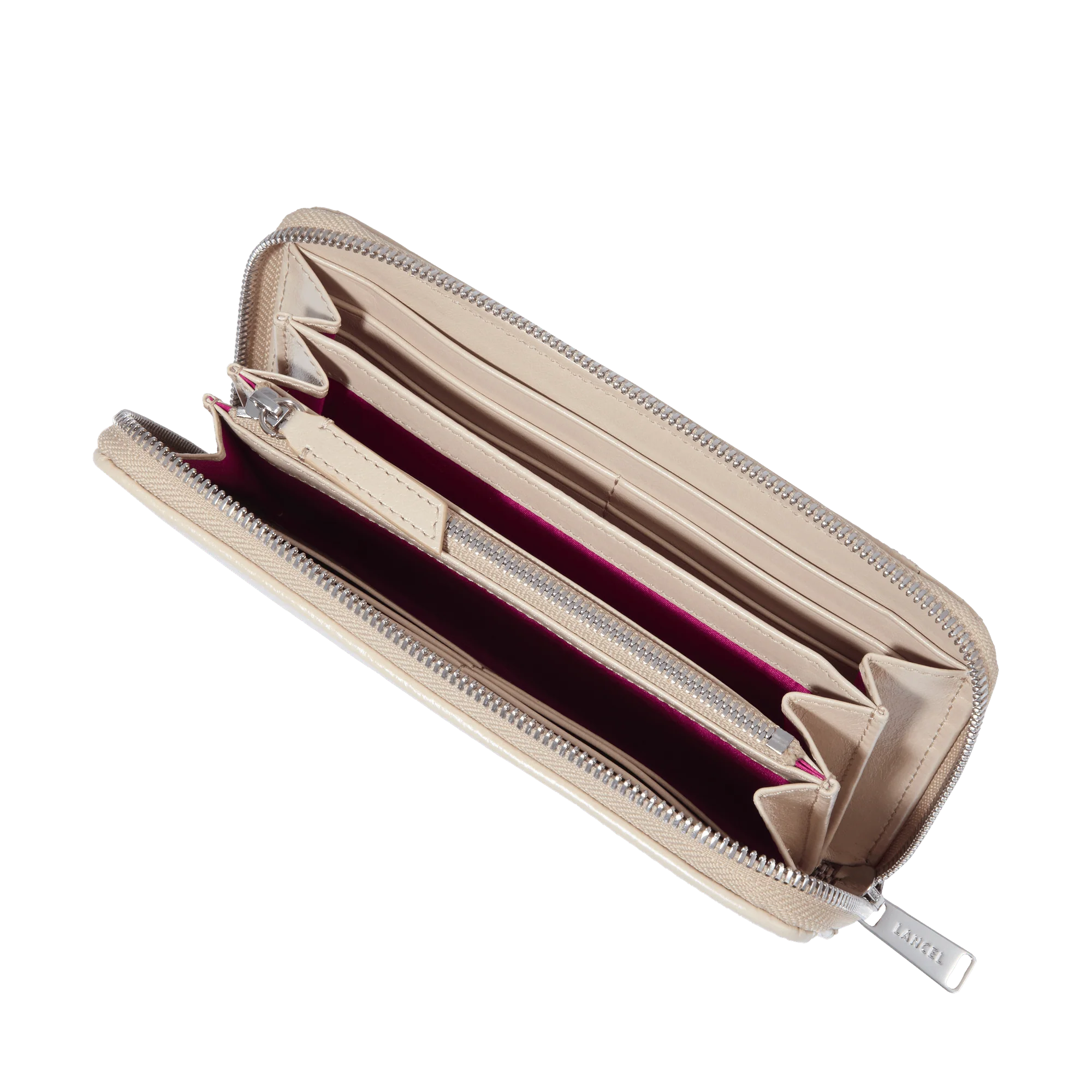 Long zipped wallet Midi-Minuit de Lancel-Dune