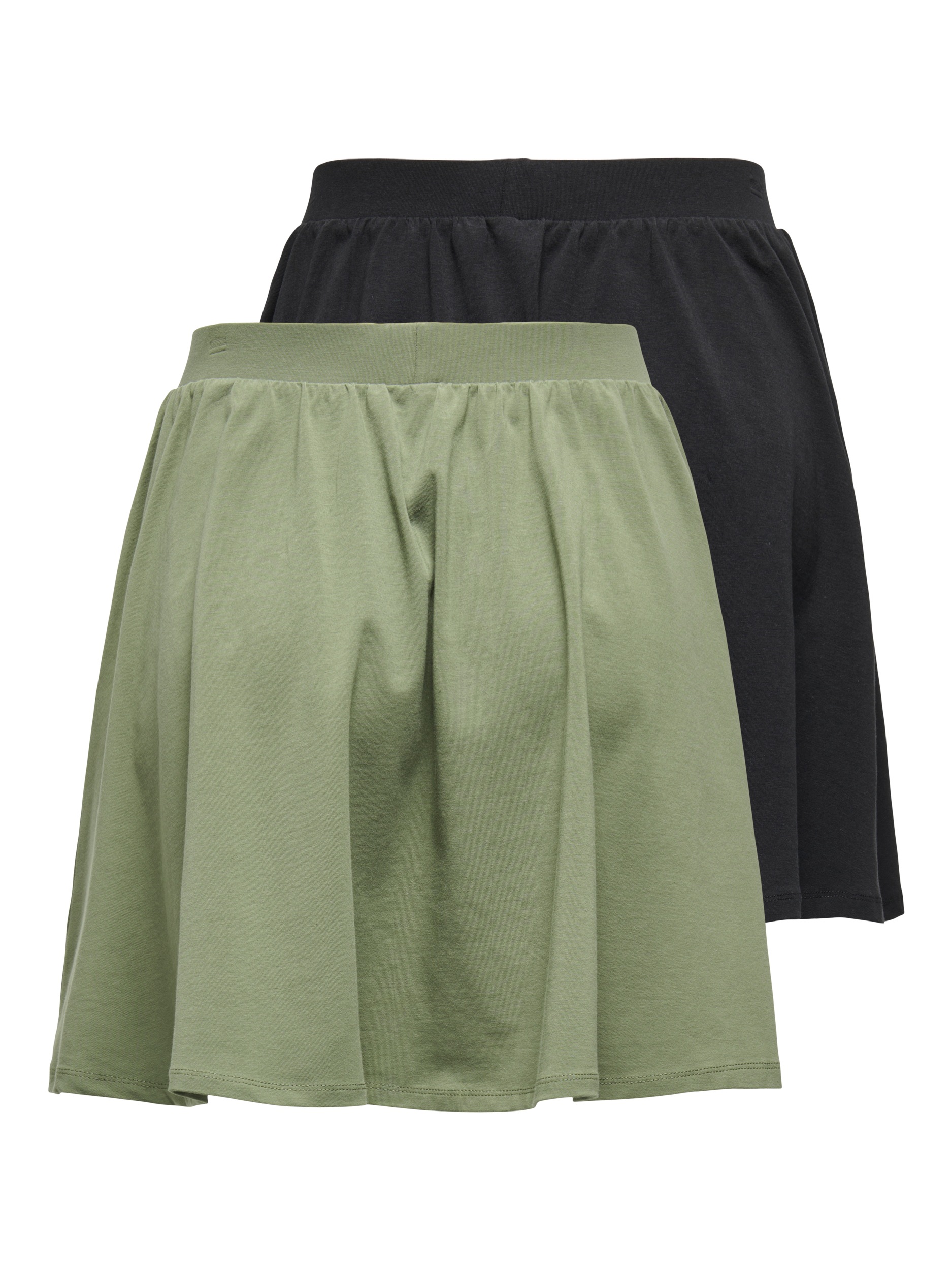 ONLY Minirock »ONLLIVE LOVE SKATER SKIRT 2 PACK CS JRS«, 2 Stk.