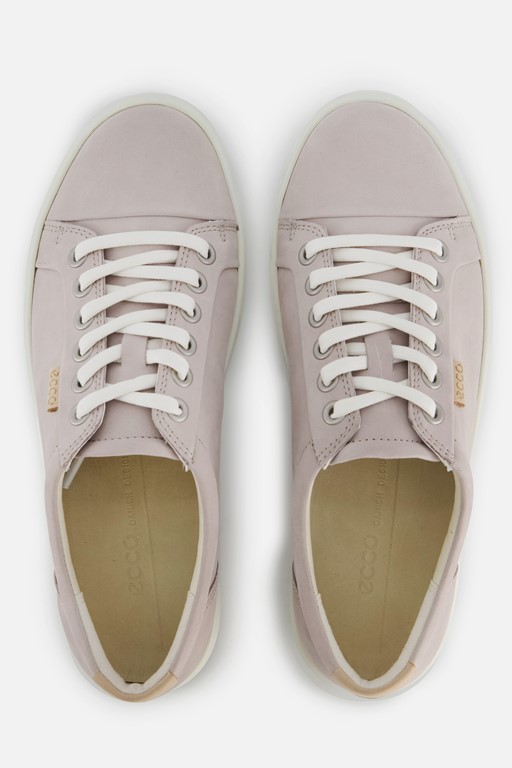 Ecco Soft 7 W Sneakers roze Nubuck