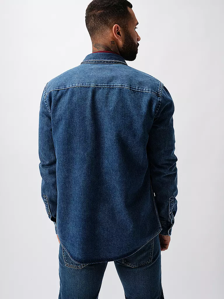 AMI PARIS Jeanshemd  blau