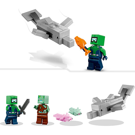 LEGO® Minecraft® Axolotl-huset 21247