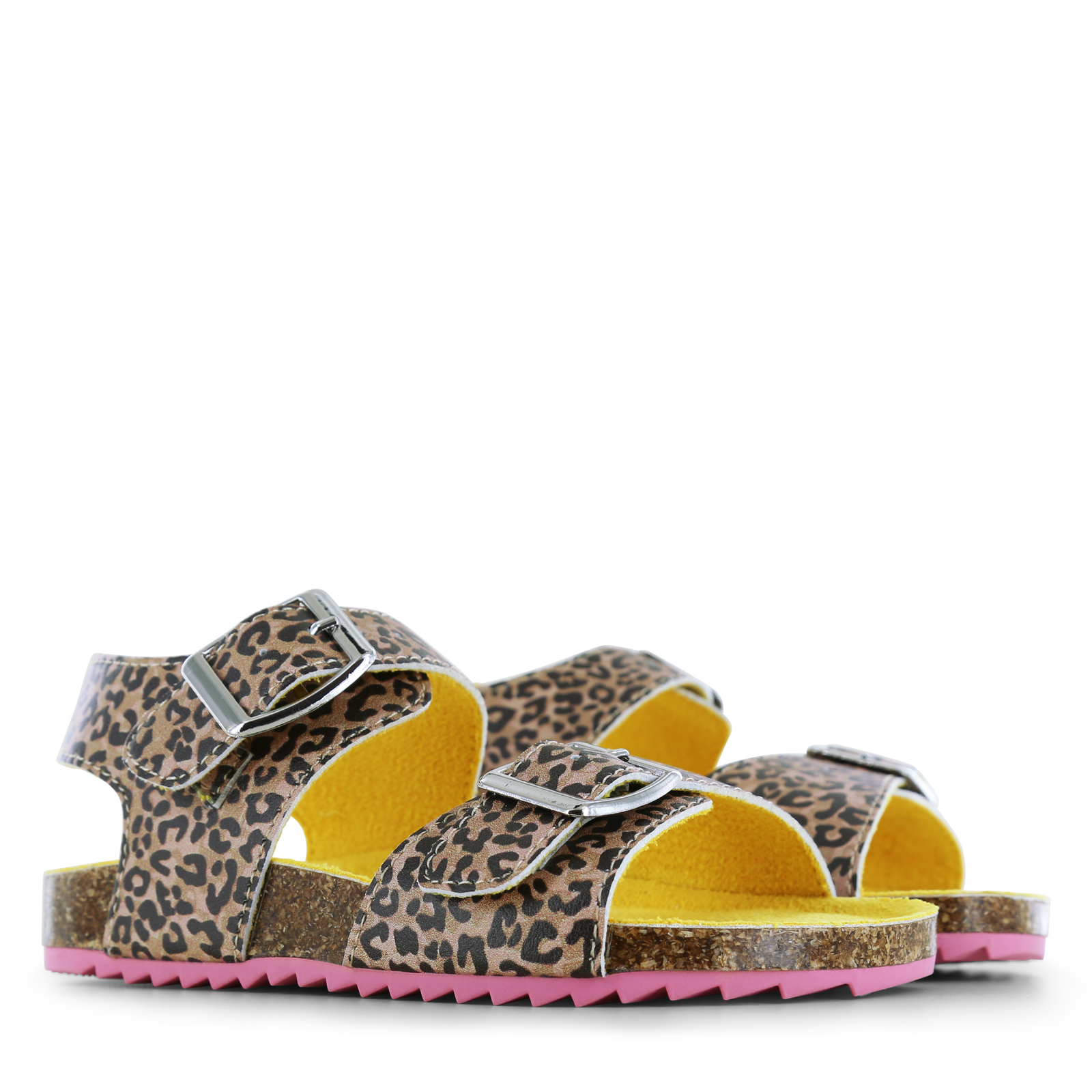 Go Banana‘s sandaal - Leopard Microfiber leer | Meisjes schoenen
