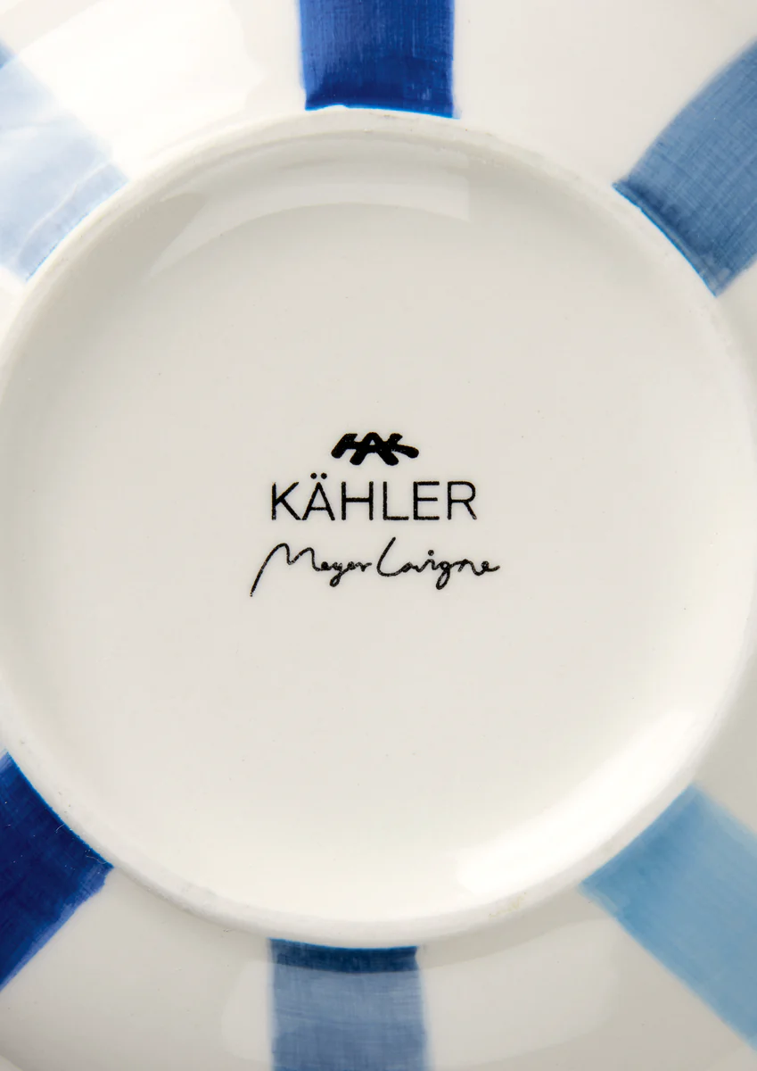 Kähler  Signature vase, blå - H20 cm.