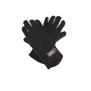 Weber BBQ handschoenen leer 2 stuks