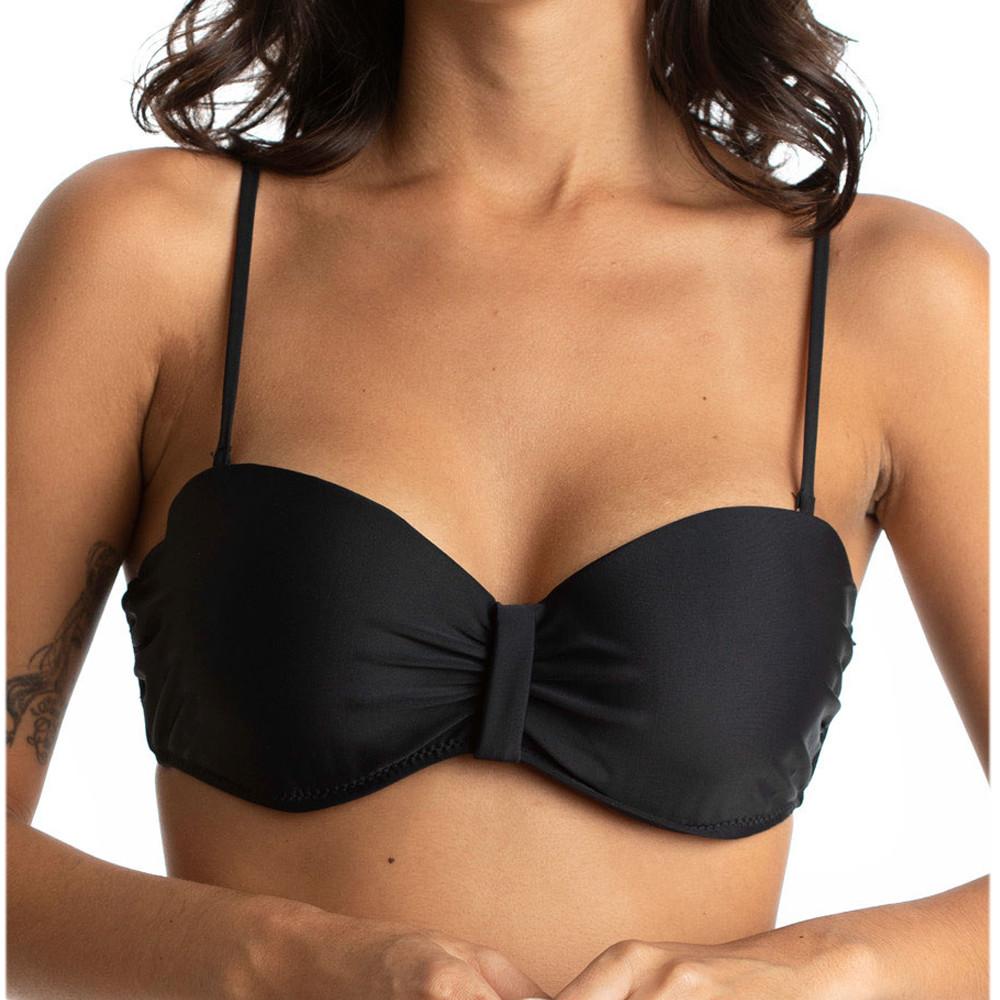 Sun project Haut de Bikini Bandeau Noir Femme Sun Project