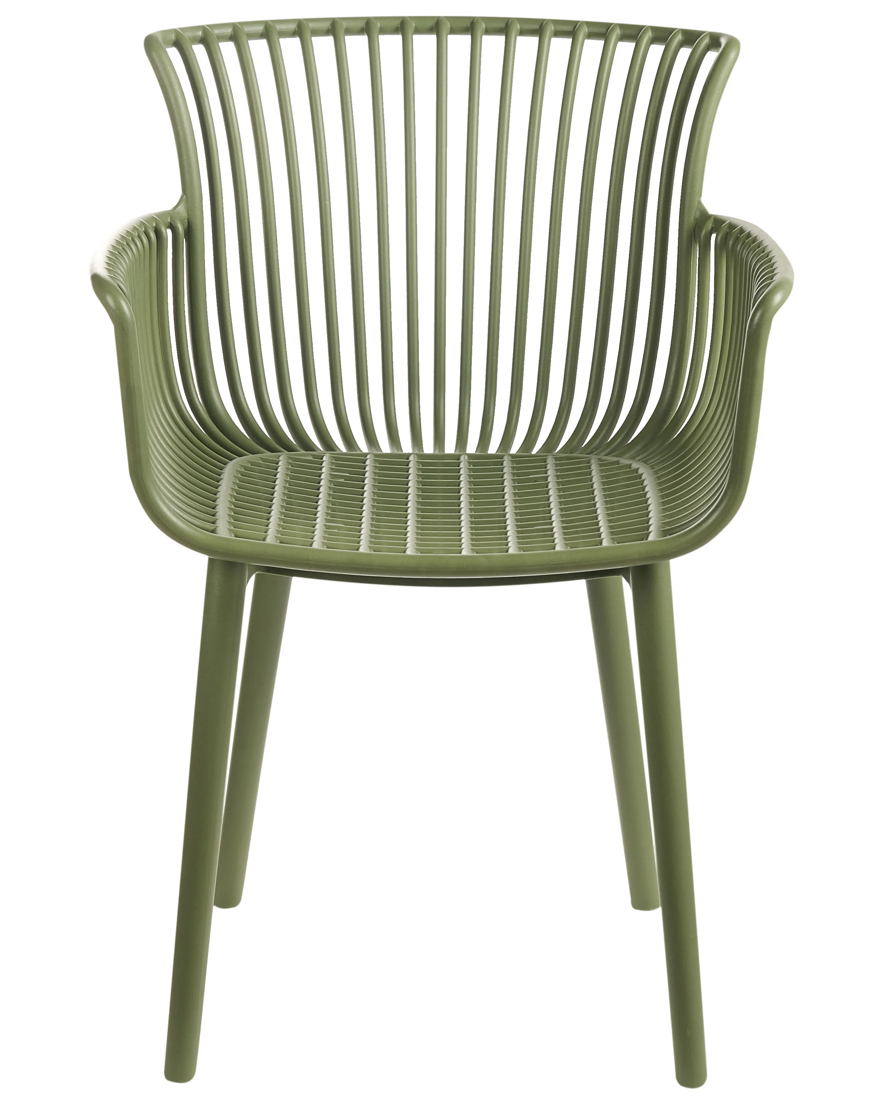 Set van 4 tuinstoelen PESARO Groen