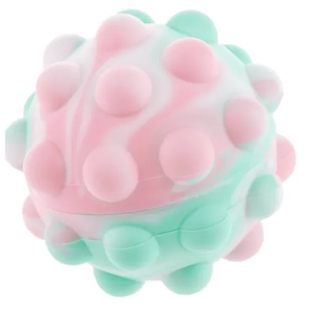 Out of the Blue Fidget Popball Rainbow, 1 Stück, 4-fach sortiert