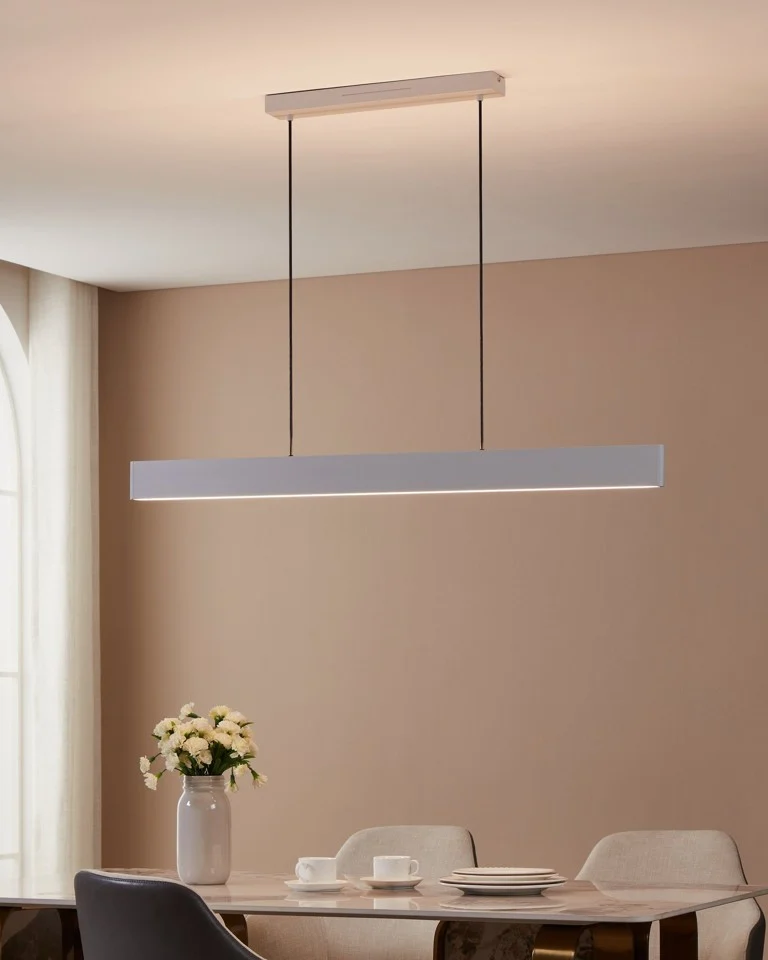 EGLO - Andreas-Z langbordspendel grå L117 - RGB + TW - Zigbee, Bluetooth