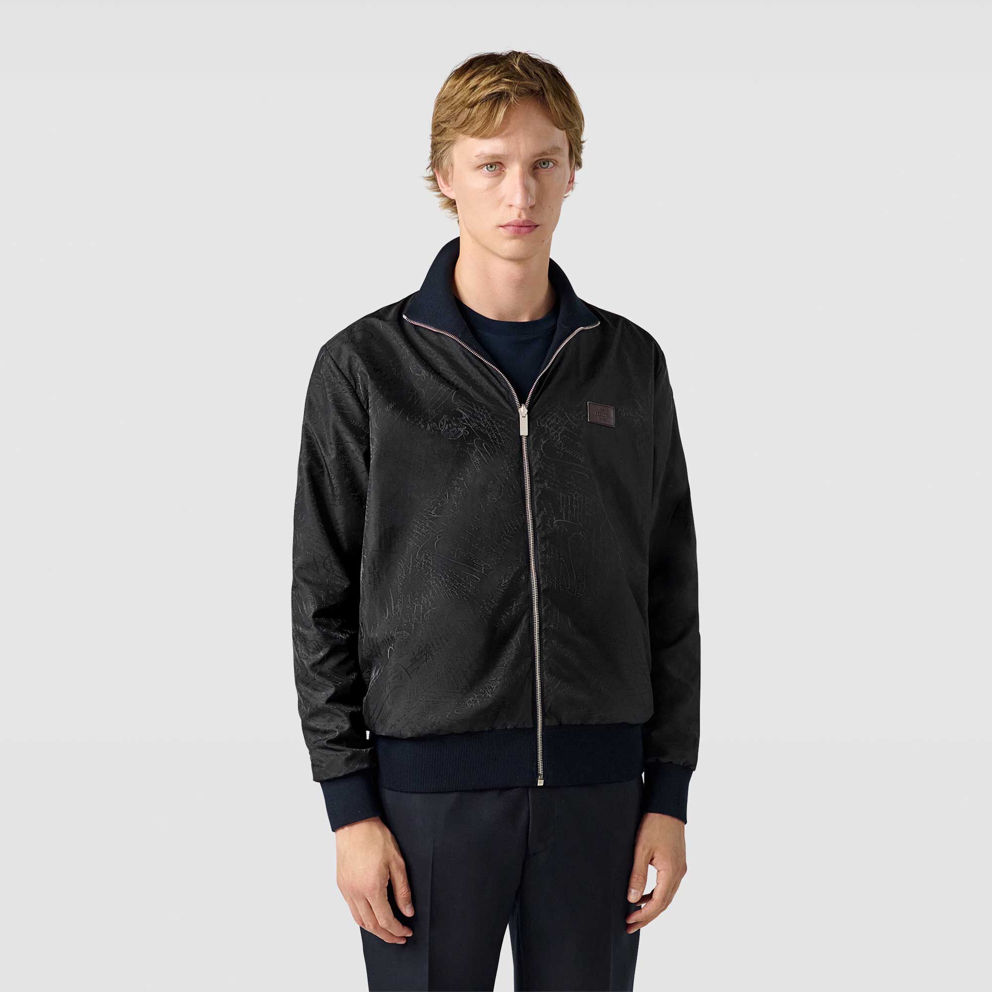 Blouson Reversible En Laine