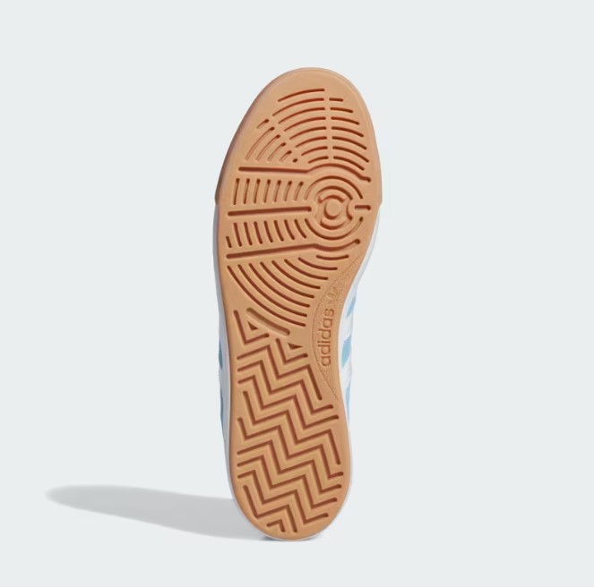 Adidas Skateboarding Nora Light Blue Cloud White Gum 3.5 US / 35.5 EU