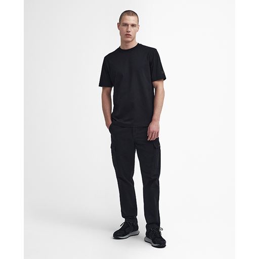 Barbour International Outline T-shirt, Black, XXL