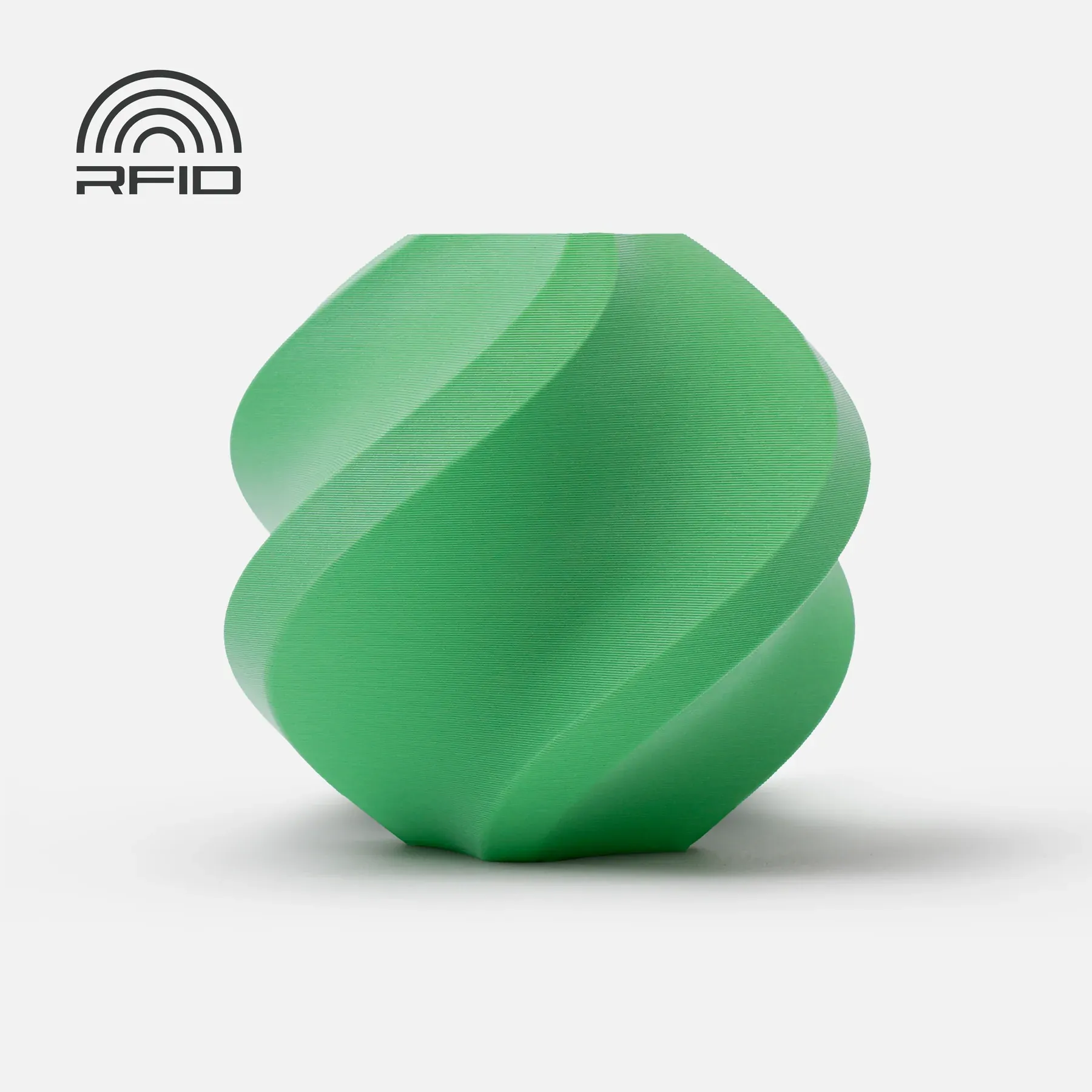 Bambu Lab  PLA Matte Grass Green, Refill (1.000 g)    Leicht zu druckendes PLA mit mattem Finish in Grün