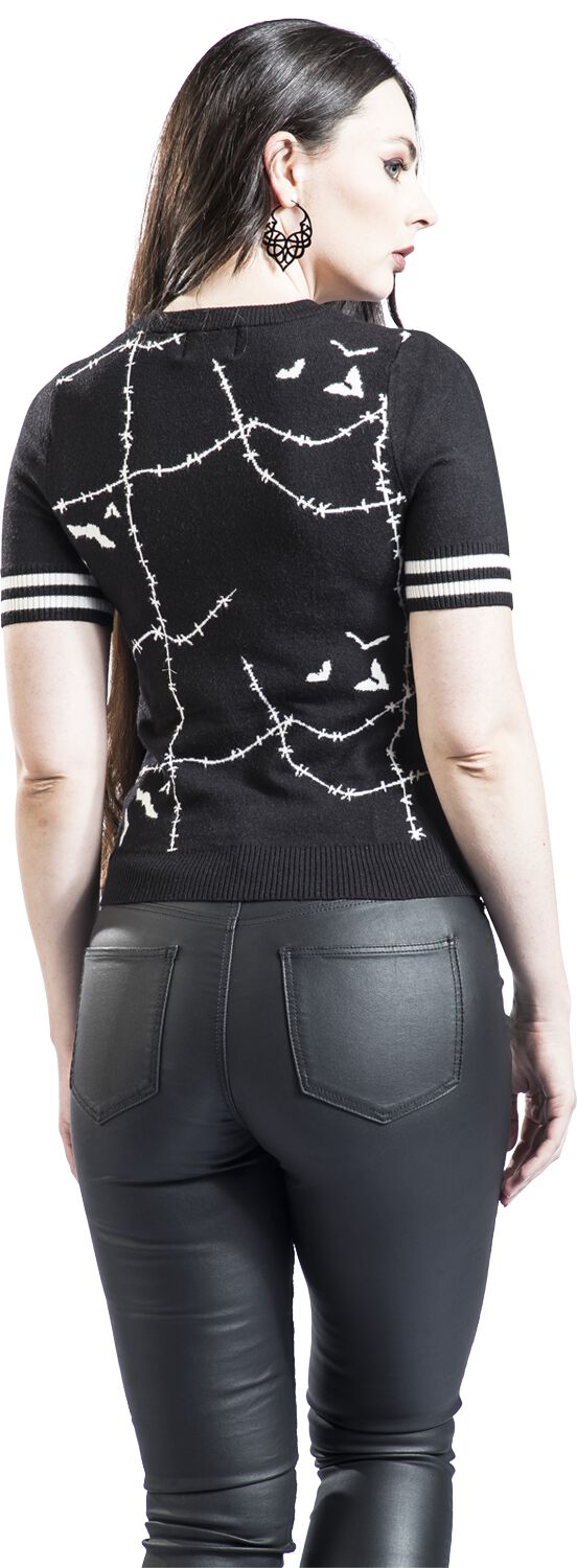 Stitches - Haut | Hell Bunny T-Shirt Manches courtes