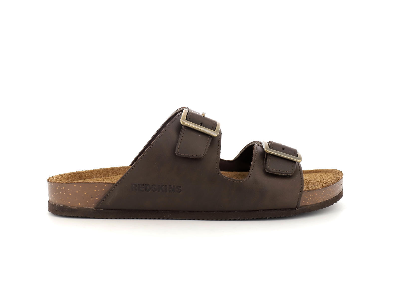 Redskins-CALIFORNIE Cuir Marron Foncé