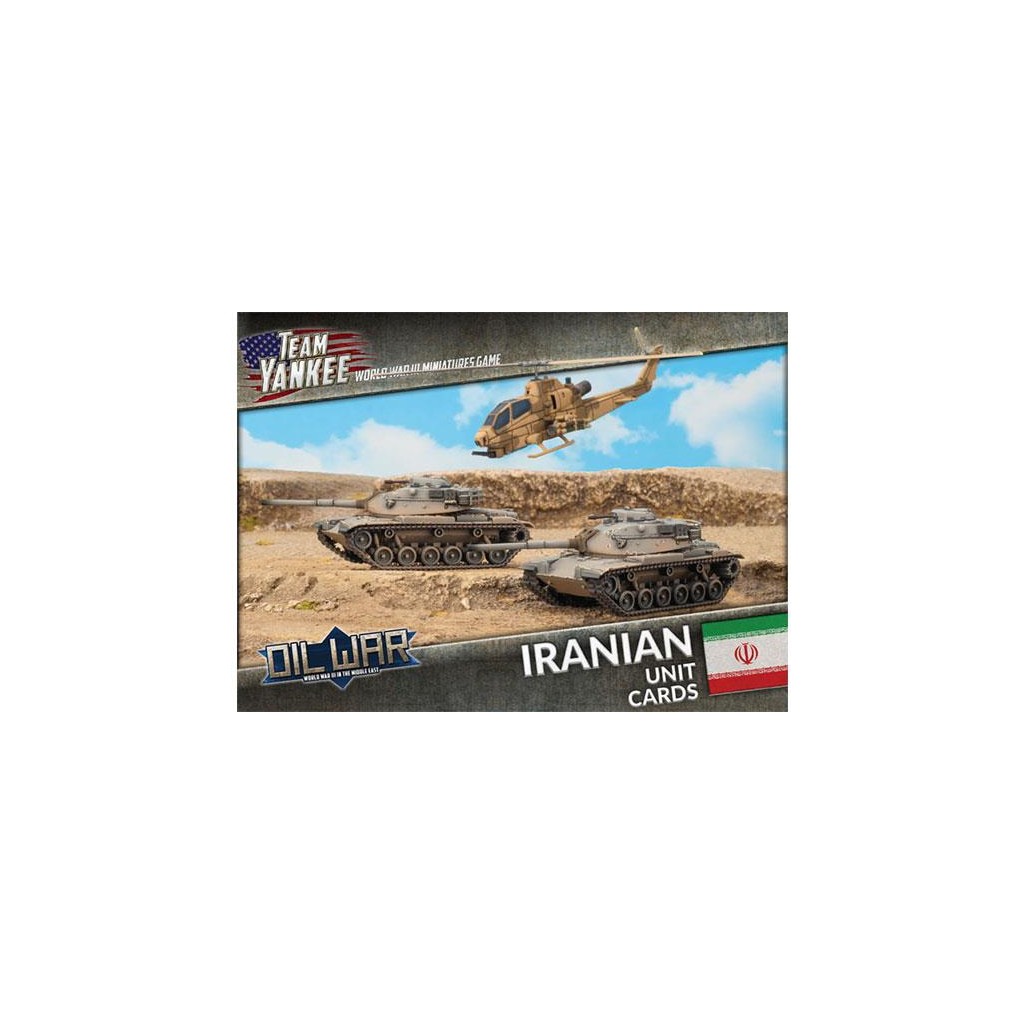 Team Yankee - Iranian Unit Cards