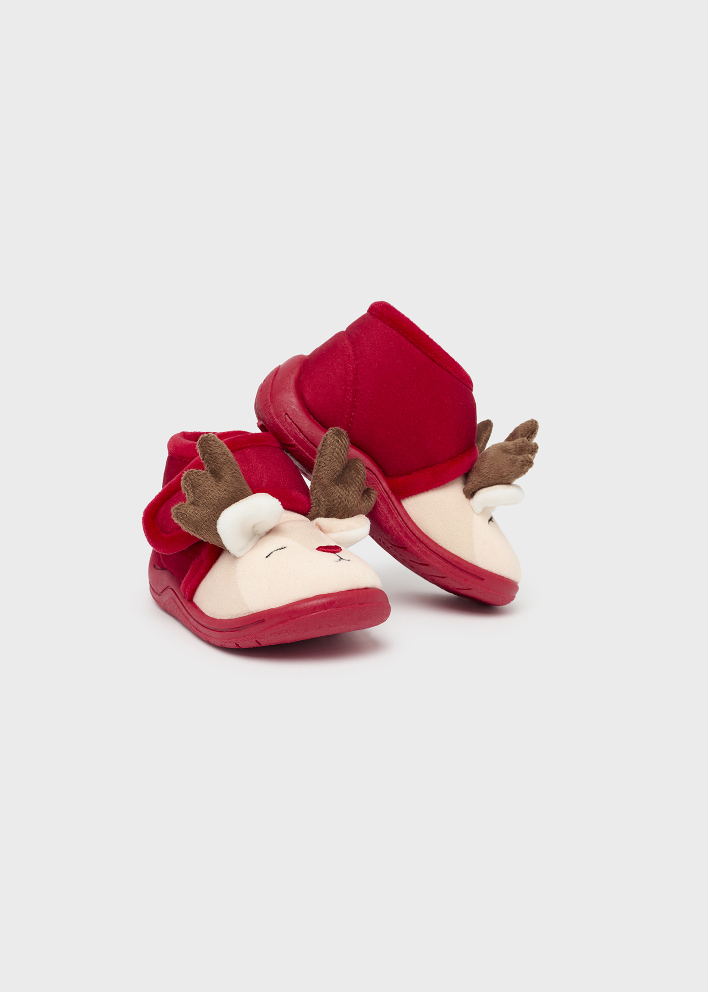 Pantufas de bebê com orelhas