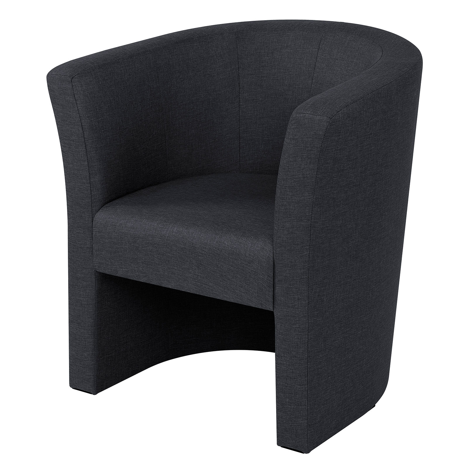 Cocktailsessel - grau - 76 cm hoch