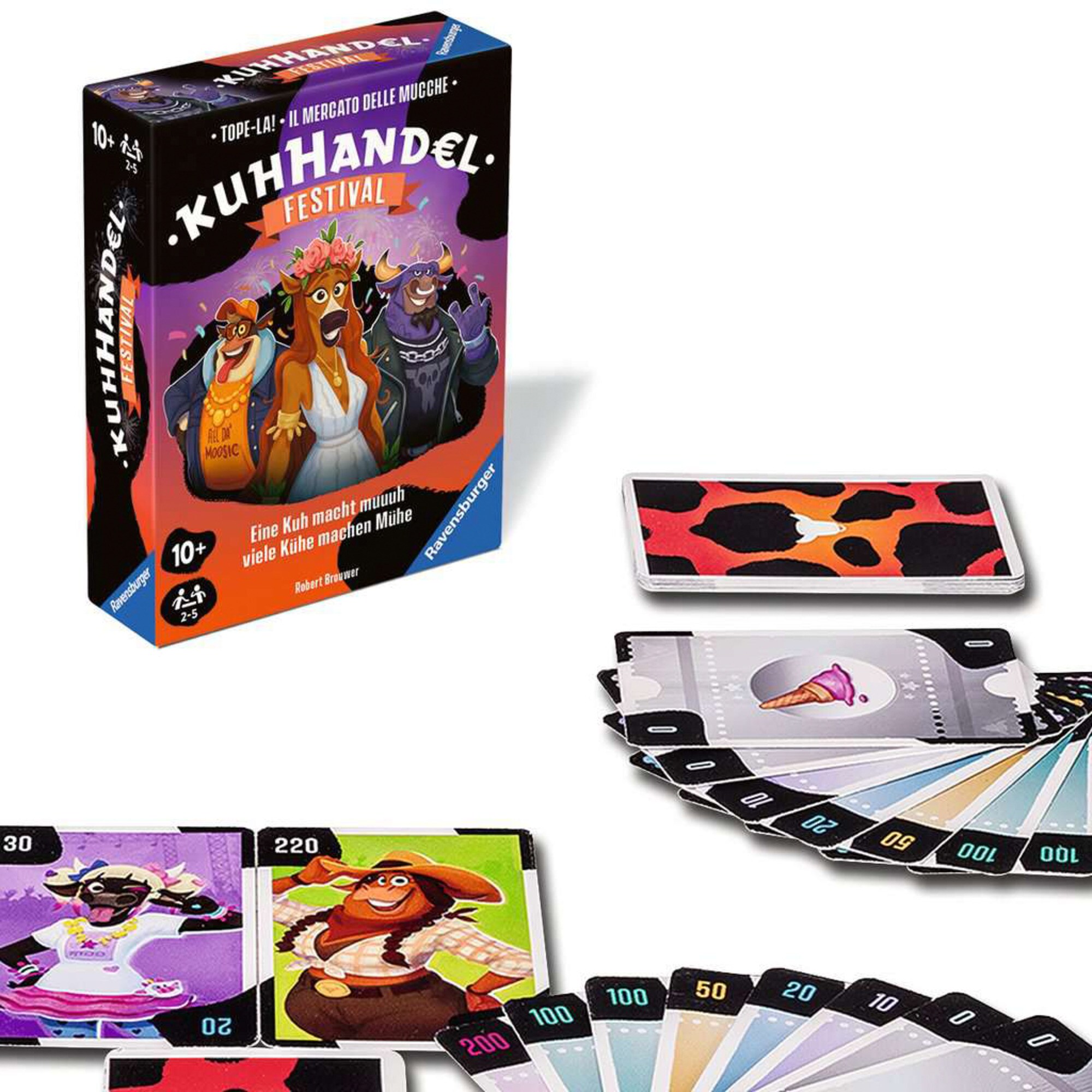 Ravensburger Kartenspiel Kuhhandel - Festival