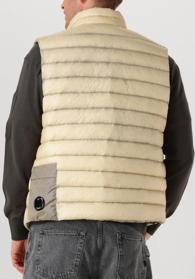 groene cp company bodywarmer vest in dd shell