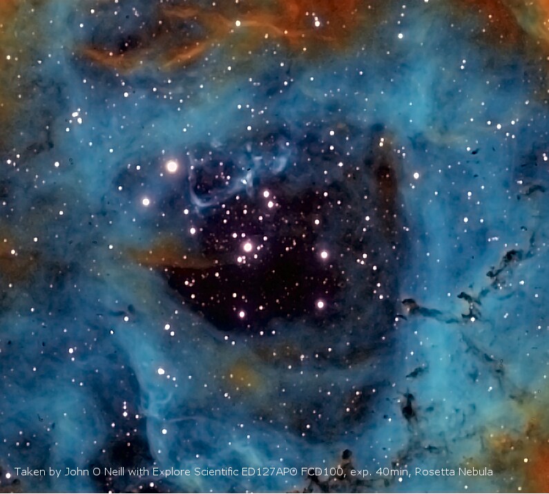 EXPLORE SCIENTIFIC ED APO 127mm f/7,5 FCD-100 CF HEX