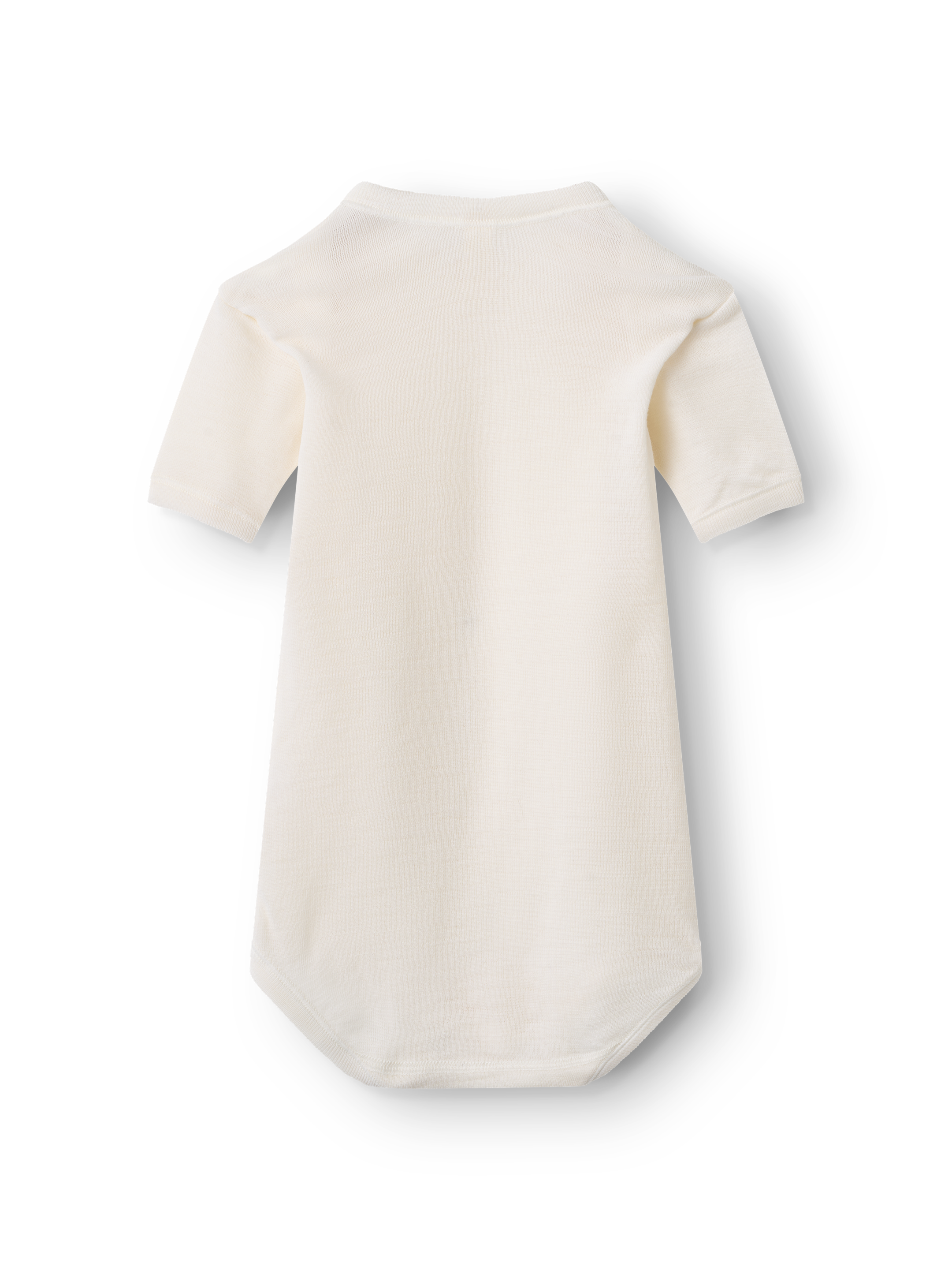 Romper met korte mouw van merinowol voor baby's (2 stuks)