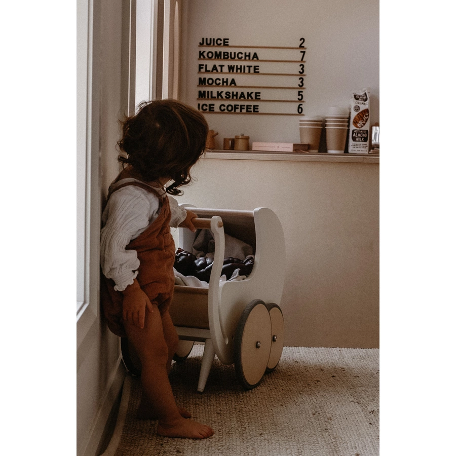 Kinderfeets® Puppenwagen, weiß