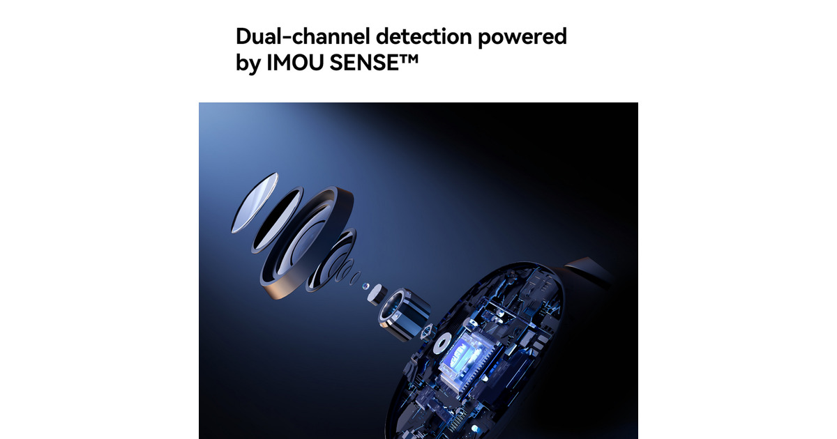 ImouCruiser Dual Lens 6MP beveiligingscamera  (Wit)