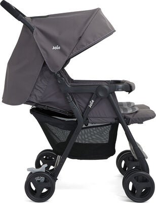 Joie Aire Twin Søsken- & Tvillingvogn, Dark Pewter