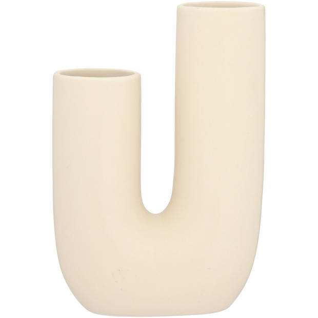 Blokker Vaas Marlene - 16x23 cm - Crème