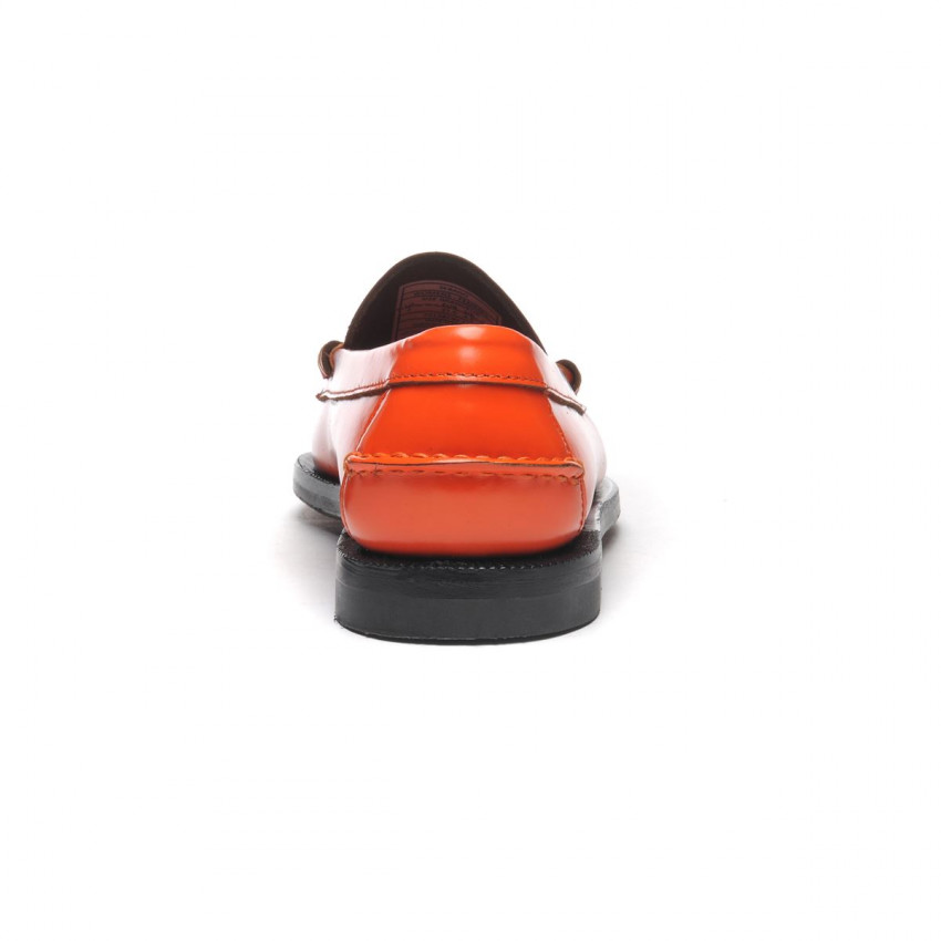 DAN ORANGE OUTSIDERS MOCASSIN-Mocassin pour femme en cuir