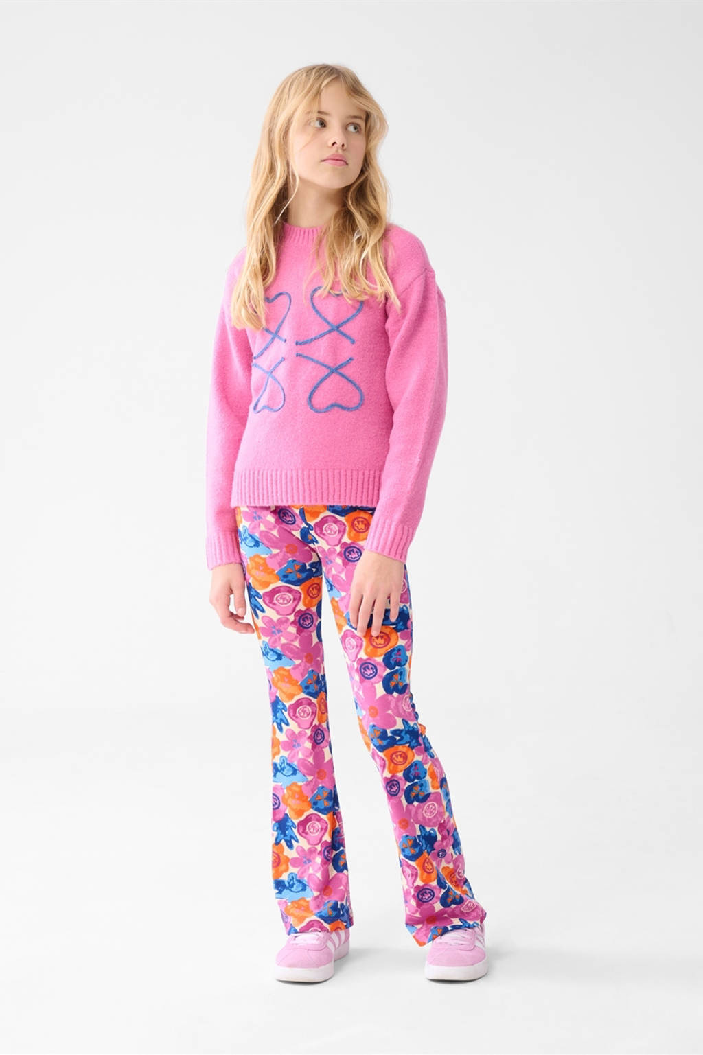 Shoeby flared legging roze