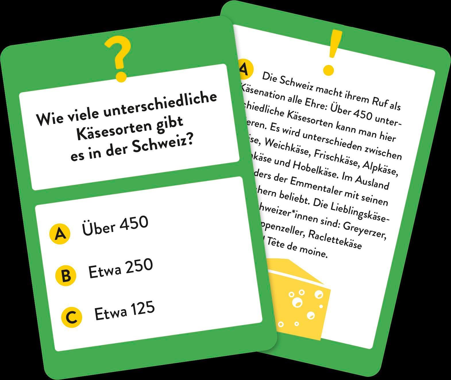 Wer hätte das gedacht?! Das Unnützes-Wissen-Quiz Schweiz