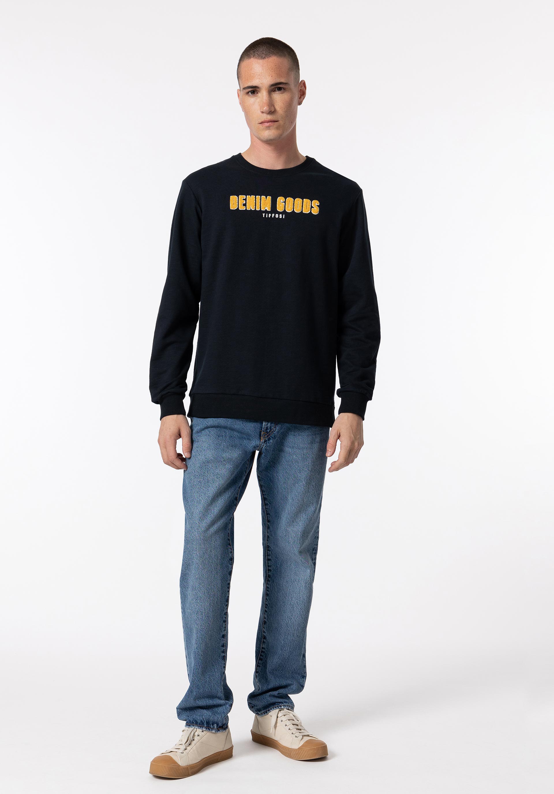 Sweatshirt com Bordado Turco