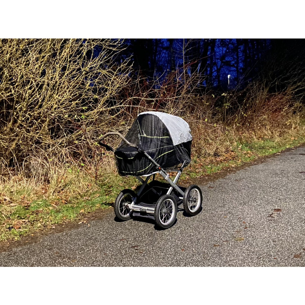 Køb BabyDan Super Safe Myggenet – Kombi Sort