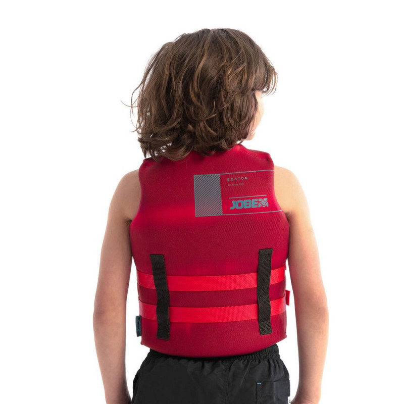 GILET DE FLOTTABILITE JOBE NEOPRENE VEST ENFANT ROUGE