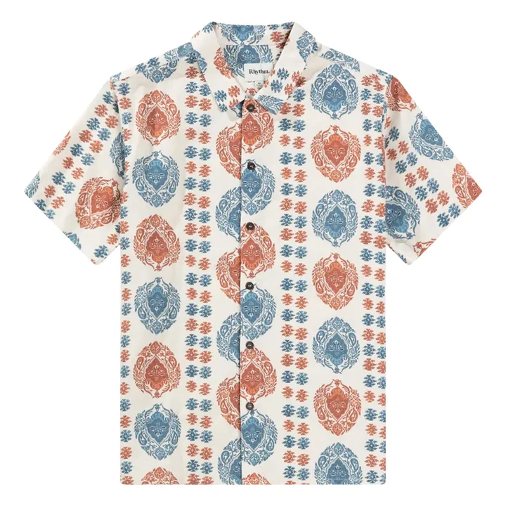 Rhythm Chemisette Valley Stripe Lin | Ecru