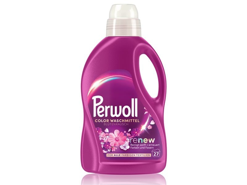Perwoll Flüssigwaschmittel Color Blossom 1.35 l Feinwaschmittel für bunte Wäsche