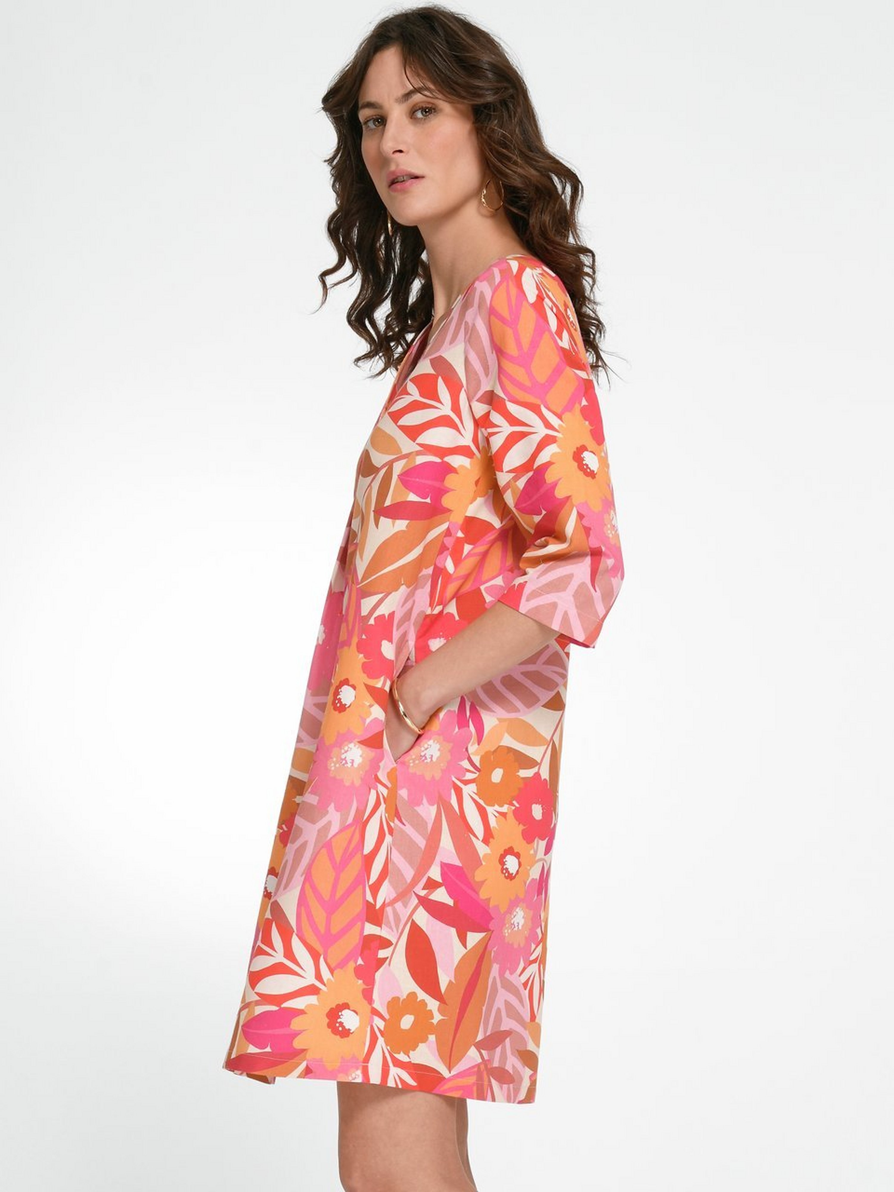 Kleid mit 3/4-Arm