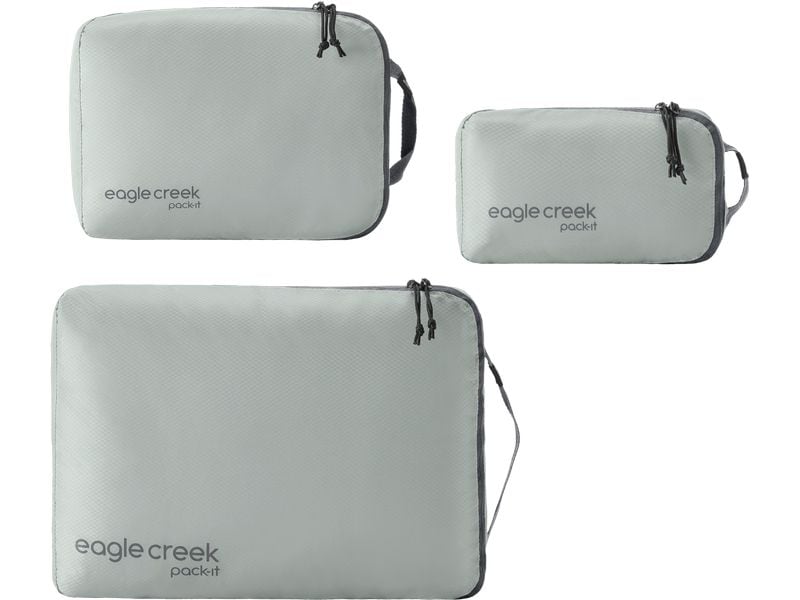 eagle creek Pack-It Isolate Cube Set XS/S/M Grau Kleiderbeutel-Set