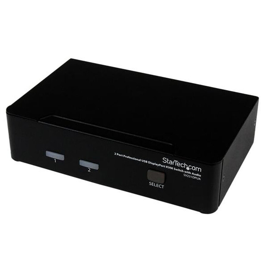 StarTech.com Commutateur KVM 2 Ports DisplayPort et USB