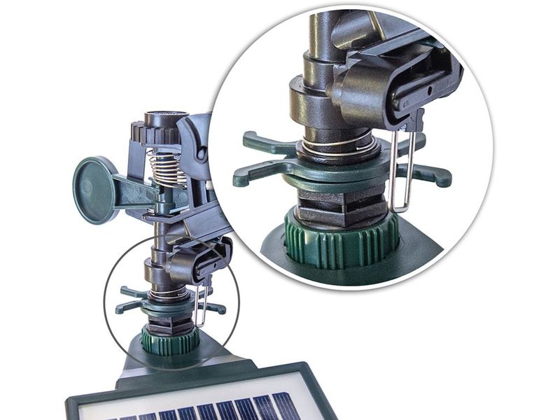 KOBRE®TEC Wasserstrahl-Tierschreck Effektive Reiherabwehr dank Wassersprinkler Technologie