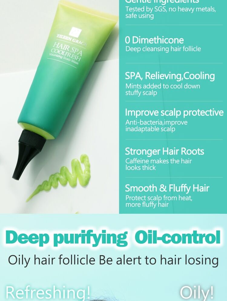 EILEEN GRACE - Hair SPA Coolfresh Volumizing Scalp Mask