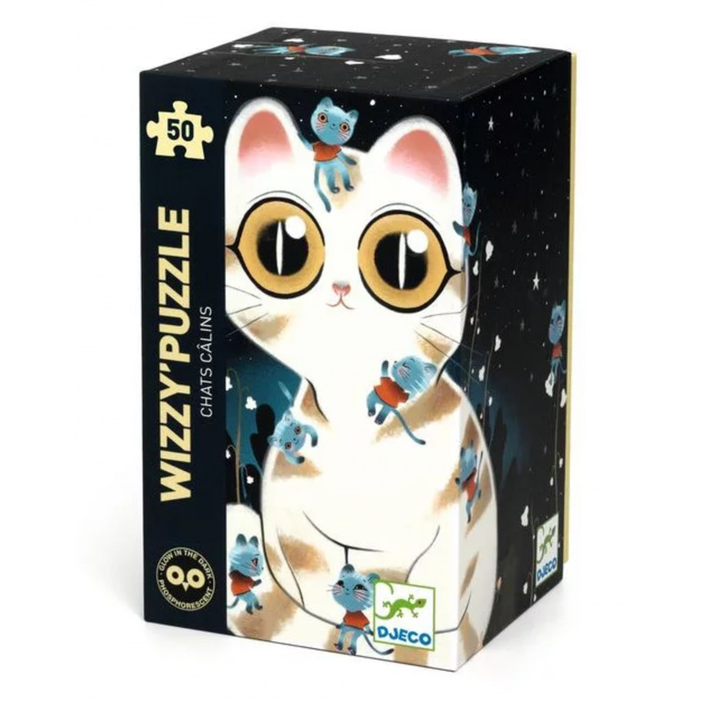 Wizzy Puzzle - Chats Câlins - 50 Pièces