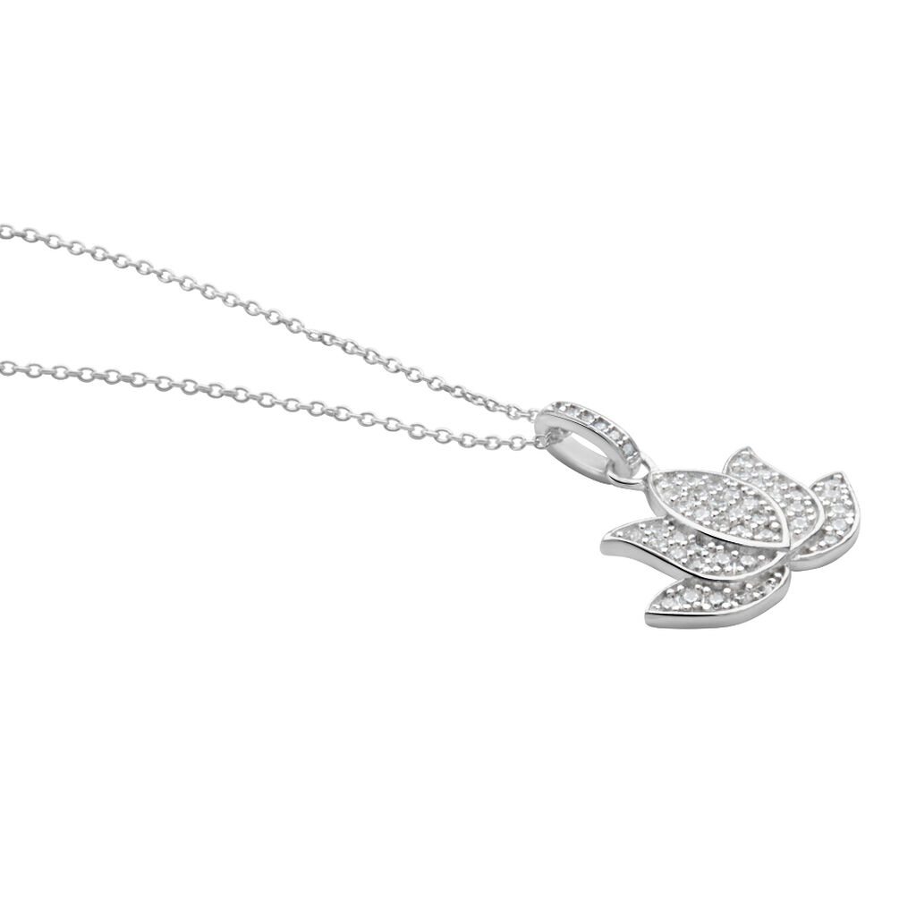 Collier Argent Cassien Oxyde