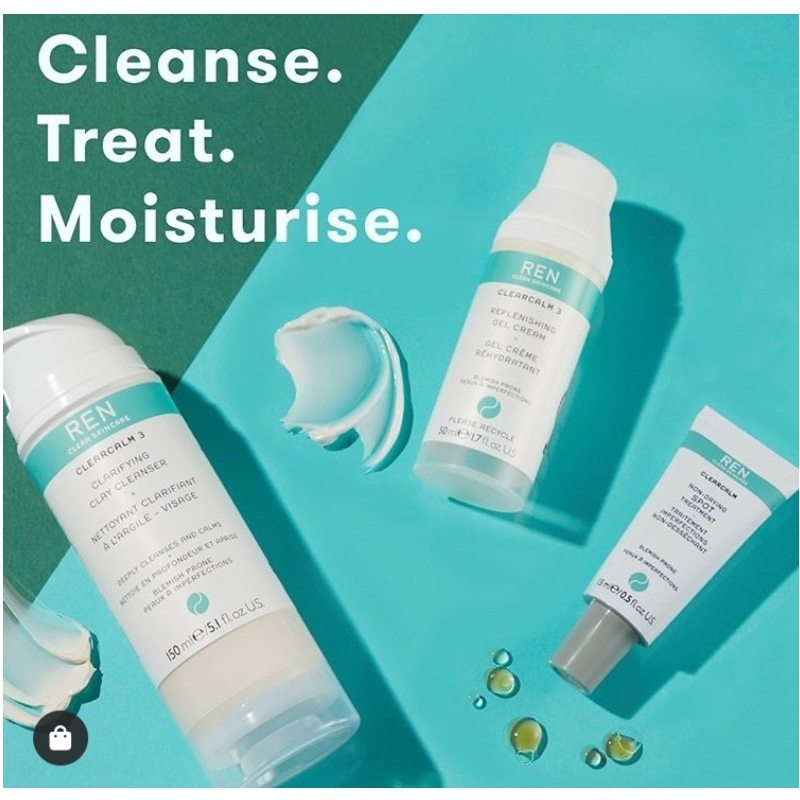 REN Skincare Clearcalm 3 Replenishing Gel Cream 50 ml