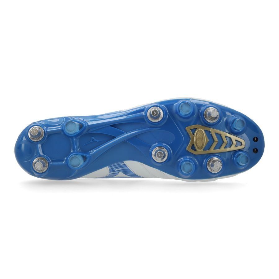 Mizuno Morelia Neo IV Beta Elite SG Mugen - Blanc/Bleu