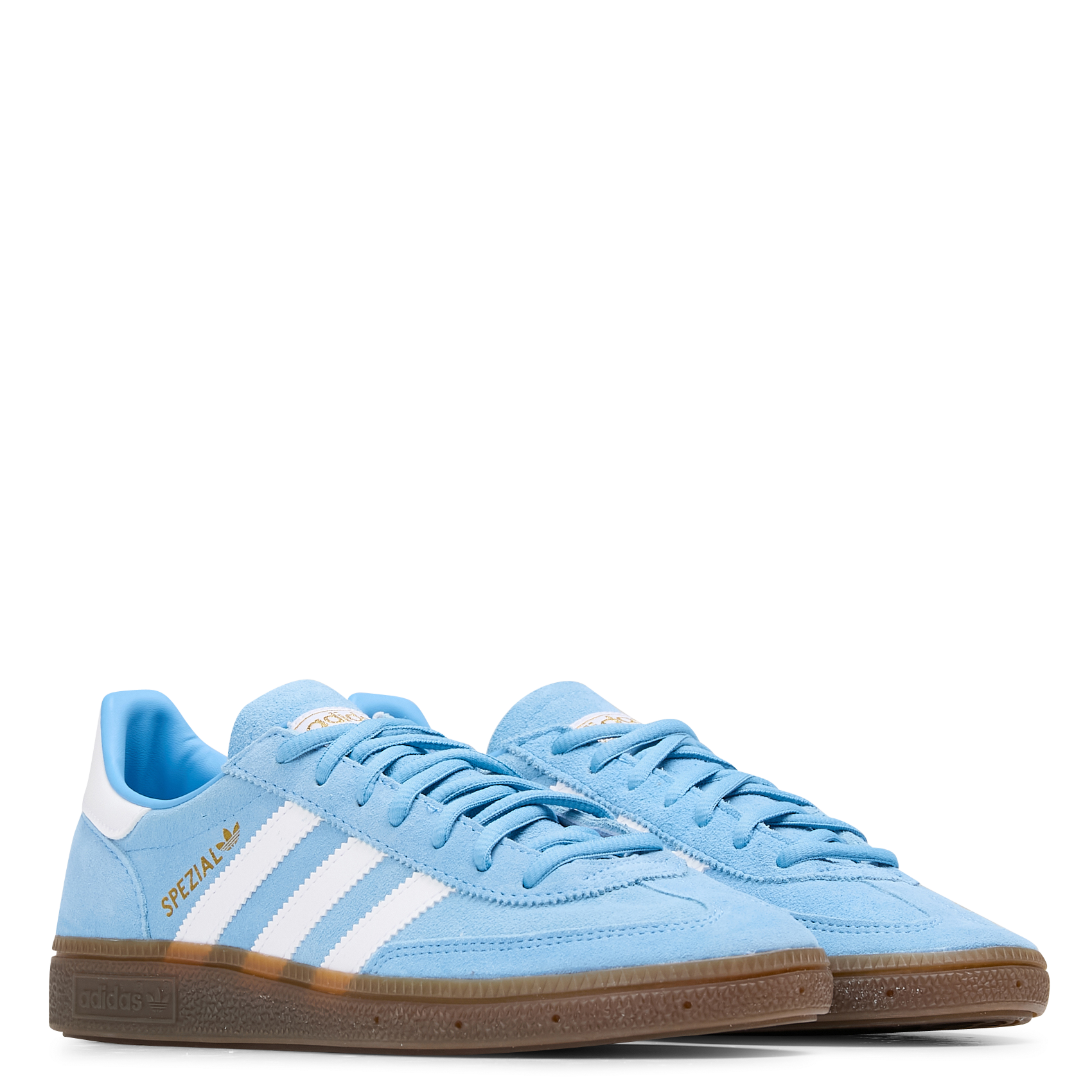 HANDBALL SPEZIAL - Baskets basses en cuir velours | Bleu
